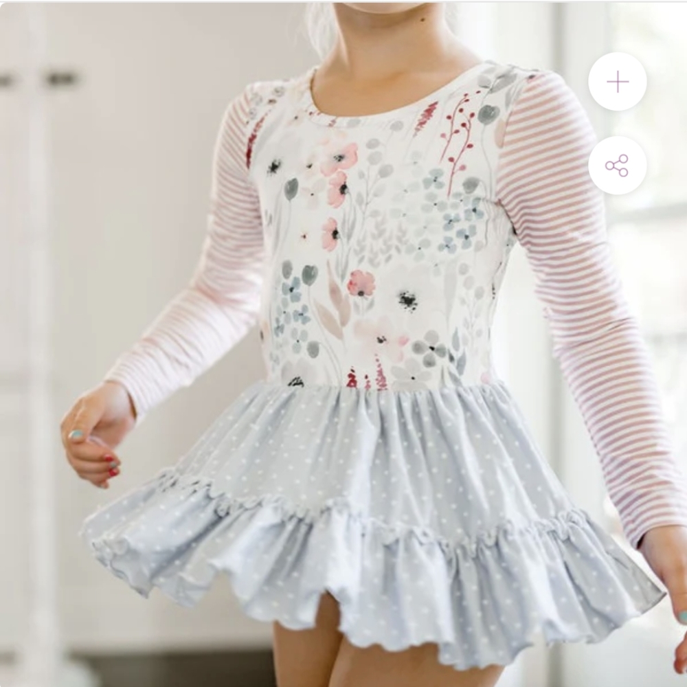 Cheeky Plum barely-worn leotard, 10Y